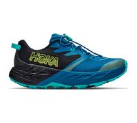 HOKA - Kid's Speedgoat 7 - Chaussures de trail - EU 40 - black / night glow blue