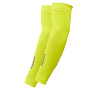 Hoka - Manchettes de compression - Race Day Arm Sleeve Hoka Citrus pour Homme - Taille S - Jaune Jaune S
