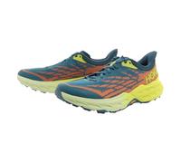 HOKA One One 1123159-BCEP Speedgoat 5 Wide Running Shoes Male Blue Coral/Evening Primrose 43 1/3