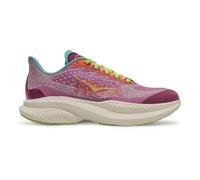 HOKA One One Baskets unisexes pour enfant Mach 6 (grand enfant), Fuchsia/Aqua électrique, 5.5 US Big Kid
