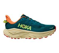 HOKA Chaussure de course 'CHALLENGER 8' pétrole / vert clair / orange, Taille 38