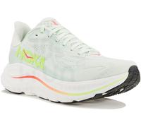 HOKA - Women's Clifton 10 - Chaussures de running - EU 38 - Wide - sea glass / neon flame