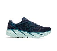 HOKA ONE ONE Clifton L Embroidery, Chaussures de randonnée Unisexe-Adultes, Outer Space/Blue Coral, 42 2/3 EU