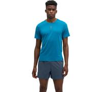 HOKA ONE ONE Everyrun Short Sleeve - Homme - Bleu - taille M- modèle 2026
