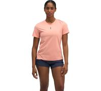 HOKA ONE ONE T-shirt de running Everyrun Manches courtes Femme Orange Taille M 2026
