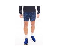 Hoka - Short de trail running - M Glide 5'' Short W/ Brief Blue Blurr pour Homme - Taille M - Bleu Bleu M