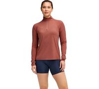 Hoka Sweatshirt Glidetech Quarter Zip Femme Rouge Taille L (modèle 2025)