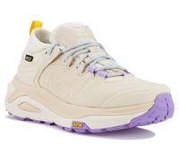 Hoka - Chaussures de randonnée journée en GORE-TEX - Kaha 3 Low GTX W Vanilla/Mint Fluorite pour Femme en Cuir - Taille 9 US - Beige Beige 9 US