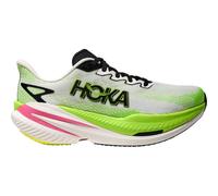 HOKA ONE ONE Mach X 3 W - Femme - Blanc / Vert / Rose - taille 37 1/3- modèle 2025