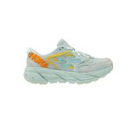 HOKA ONE ONE Mixte Clifton L Embroidery Chaussure de randonnée, Blue Glass Radiant Yellow, 38 EU