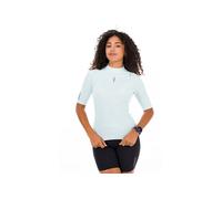 Maillot manches courtes hoka skybreeze bleu femme