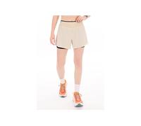 Hoka One One Skyglide 2 en 1 vêtement running femme Skyglide 2 en 1 S Beige