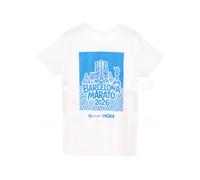 Hoka One One Tee-shirt Marathon BCN Blanc S
