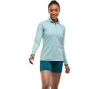 HOKA ONE ONE W Glidetech Quarter Zip - Femme - Bleu - taille L- modèle 2025