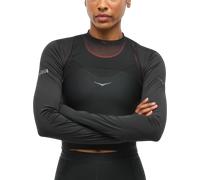 Hoka Race Day Shrug Tee-shirt à manches longues L Noir