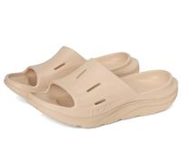 HOKA Sandales unisexes pour adulte Ora Recovery Slide 3, Sable mouvant/Sable mouvant, 8 Women/6 Men