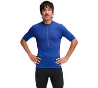 Hoka T-shirt zippé manches courtes Skybreeze – Homme Bleu Taille L (2025)