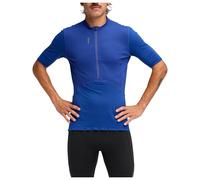 HOKA - Skybreeze Short Sleeve Zip - T-shirt de running - L - ultramarine