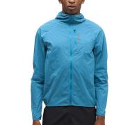 Hoka - Veste déperlante et respirante - M Skyflow Wind Jacket Night Glow Blue pour Homme en Nylon - Taille M - Bleu Bleu M