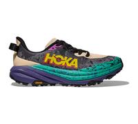 HOKA - Speedgoat 6 - Chaussures de trail - EU 44 - Regular - oatmeal / mountain iris