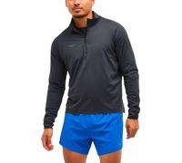 Hoka - T-shirt de trail/running demi-zippé - M Glidetech Quarter Zip Black pour Homme - Taille M - Noir Noir M