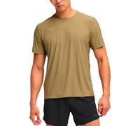 Hoka - T-shirt de trail running léger et stretch - M Airolite Short Sleeve 2.0 Wild Mushroom pour Homme - Taille XL - Kaki Kaki XL