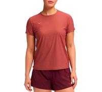 Hoka - T-shirt de trail running léger et stretch - W Airolite Short Sleeve 2.0 Rouge pour Femme - Taille M Rouge M