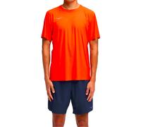 Hoka - T-shirt de trail/running - M Airolite Short Sleeve 2.0 Lava pour Homme - Taille S - Rouge Rouge S