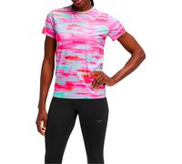 Hoka - T-shirt de trail/running - W Airolite Short Sleeve 2.0 Pink Blurr pour Femme - Taille XS - Rose Rose XS