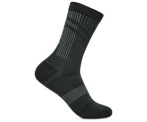 HOKA - Trail Race Crew Sock - Chaussettes de running - Unisex L | EU 42-46 - black