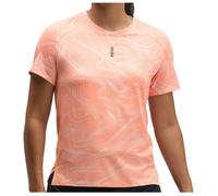 HOKA - Women's Everyrun S/S Clf Prt - T-shirt de running - XS - sunstone prt