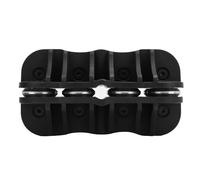 HOKAYOBEXU Redresseur de tube portatif, outil de redressage de conduite de frein, redresseur de tuyau sans effort pour tuyaux en acier en cuivre et aluminium enroulés, matériau ABS durable (1/8 inch)