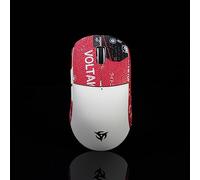 Hokeyio BTL Ruban adhésif antidérapant pour souris Ninjutsu Sora Facile à installer Rouge sang 0,5 mm