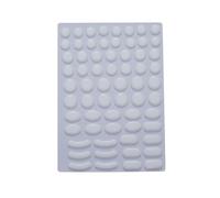 Hokeyio Lot de 64 patins universels en PTFE compatibles avec Logitech Superlight 2 G502 G305 Razer DeathAdder Viper V3 Pro Blanc lisse