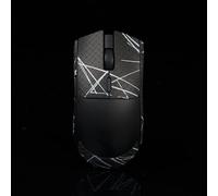 Hokeyio Ruban adhésif antidérapant pour souris Razer Viper V3 - Prédécoupé - Facile à installer - Noir et blanc - 0,4 mm
