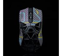 Hokeyio Ruban adhésif pour Razer Viper Minise Mini Signature Edition - Antidérapant, contrôle amélioré, suce la transpiration, cuir souple, améliore la prise en main du jeu FPS [Prédécoupé] Gris punk