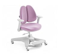 HOKO Chaise ergonomique pour enfant, avec dossier réglable et repose-pieds - Chaise de bureau évolutive pour enfants, étudiants et adolescents