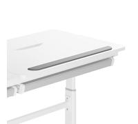 HOKO Ergo Lana Repose-poignet antidérapant avec bloqueur de livre pour bureau d'enfant, gris - Repose-poignet ergonomique pour enfants et adolescents (Lana)