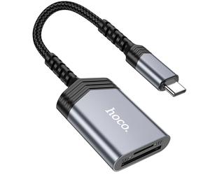 Hoko Lecteur Carte USB-C pour Carte SD + micro SD (2TB) Gris