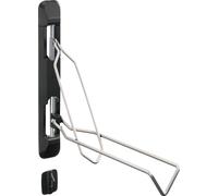 HOKO-VELO Support mural pour 4 vélos avec protection de la roue arrière comme cadeau. Pour les vélos courants+ vélos hybrides, MTB-,e-bike, BMX. Pivotant sur le côté