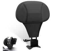 HOKUOTOLITE Dossier réglable pour conducteur, coussin de dossier enfichable avec poches latérales pour Harley Touring CVO Electra Glide Road Glide Road King Street Glide 2009-2025, noir #22