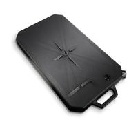 Hokuotolite Grand bac de vidange d'huile de moto à profil bas - Universel pour Harley Dyna Softail Sportster Touring Electra Glide Road King Road Glide Street Glide, Honda, Kawasaki, Indien, etc