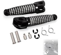 Hokuotolite Repose-pieds avant/conducteur pour Ninja Zx6r 08-23, zx10r 08-10, z1000 10-13, z1000 abs 14-16, zr800 13-15, z800 abs 2016, Z H2 2020-2020-20-20. 2023. z h2 se 2021-2024, noir