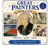 Hokusai: 15 Masterpieces to Discover & Color