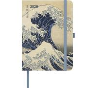 Hokusai 2026 - Buchkalender - Taschenkalender - Kunstkalender - 16x22: ArtDiary