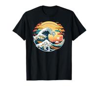 Hokusai, La Grande Vague de Kanagawa, Japon manga, Tsunami T-Shirt