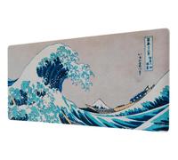 Hokusai - La Grande Vague - Tapis De Bureau Xl