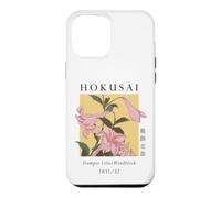 Hokusai Lys Japonais Art Graphique Coque pour iPhone 12 Pro Max