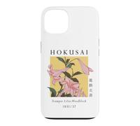 Hokusai Lys Japonais Art Graphique Coque pour iPhone 13