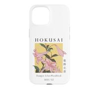 Hokusai Lys Japonais Art Graphique Coque pour iPhone 15